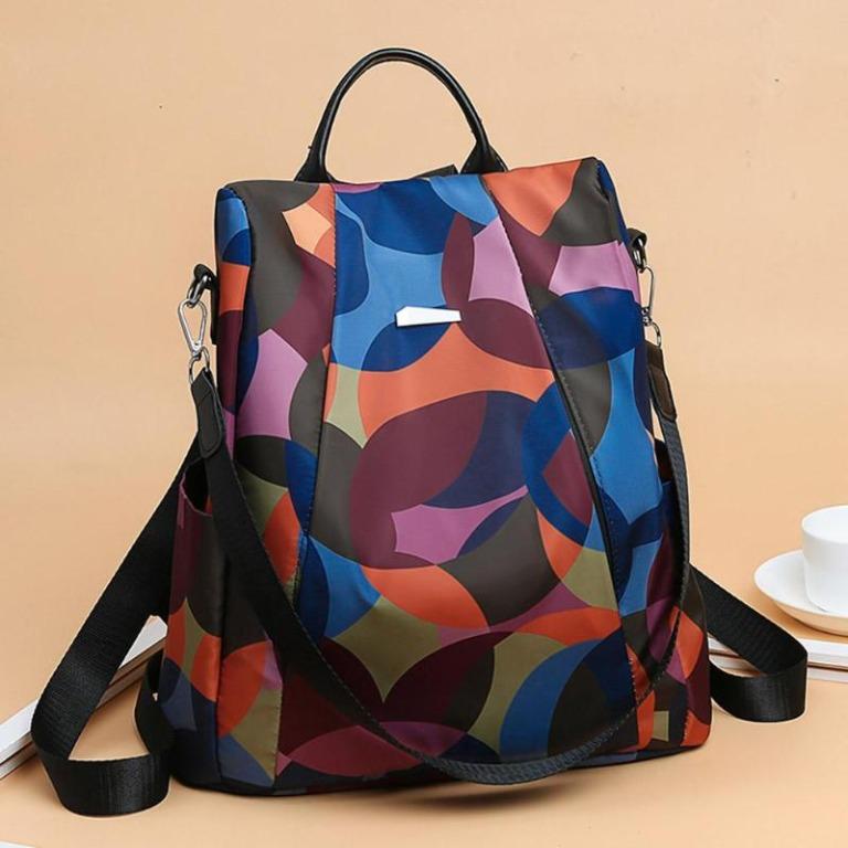 colourful backpacks women's