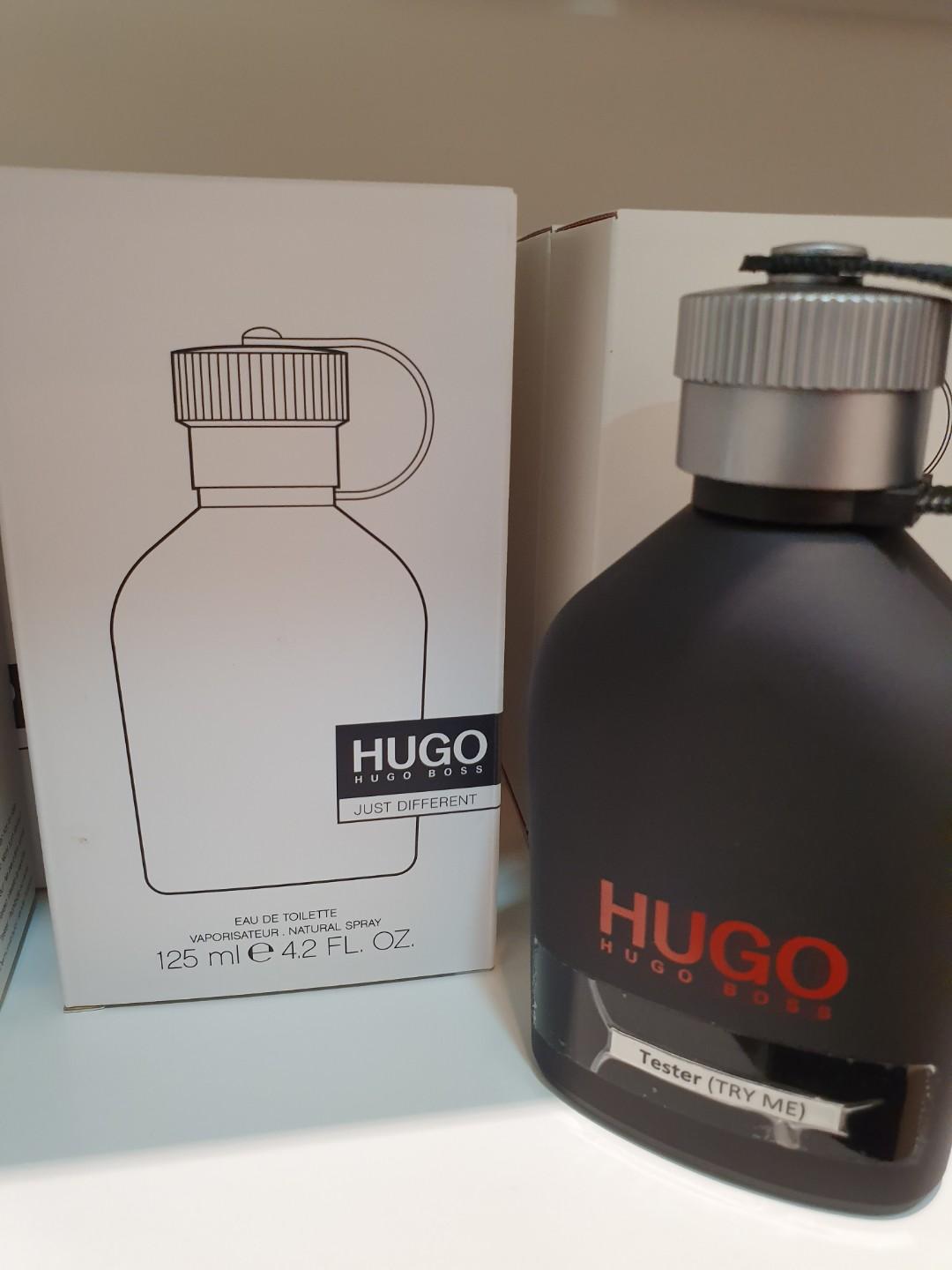 Hugo Boss Just Different Tester 125ml Health Beauty Perfumes Deodorants On Carousell