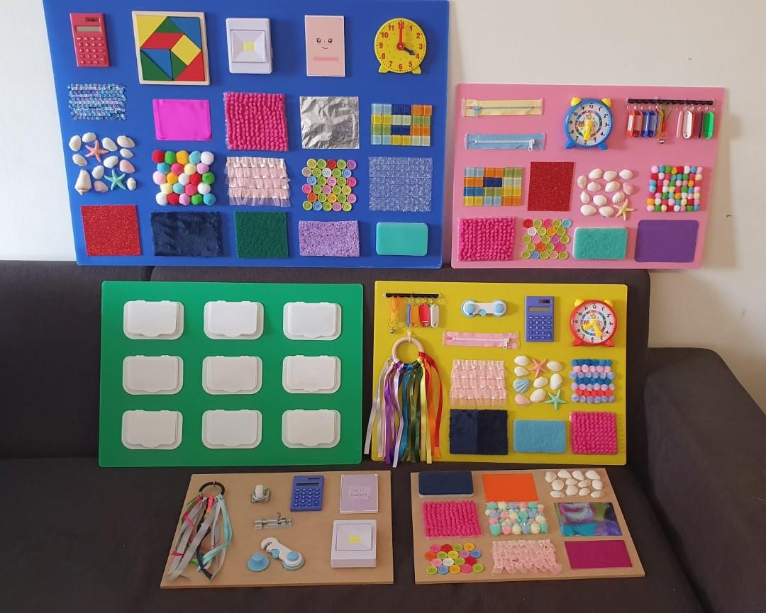 diy sensory boards