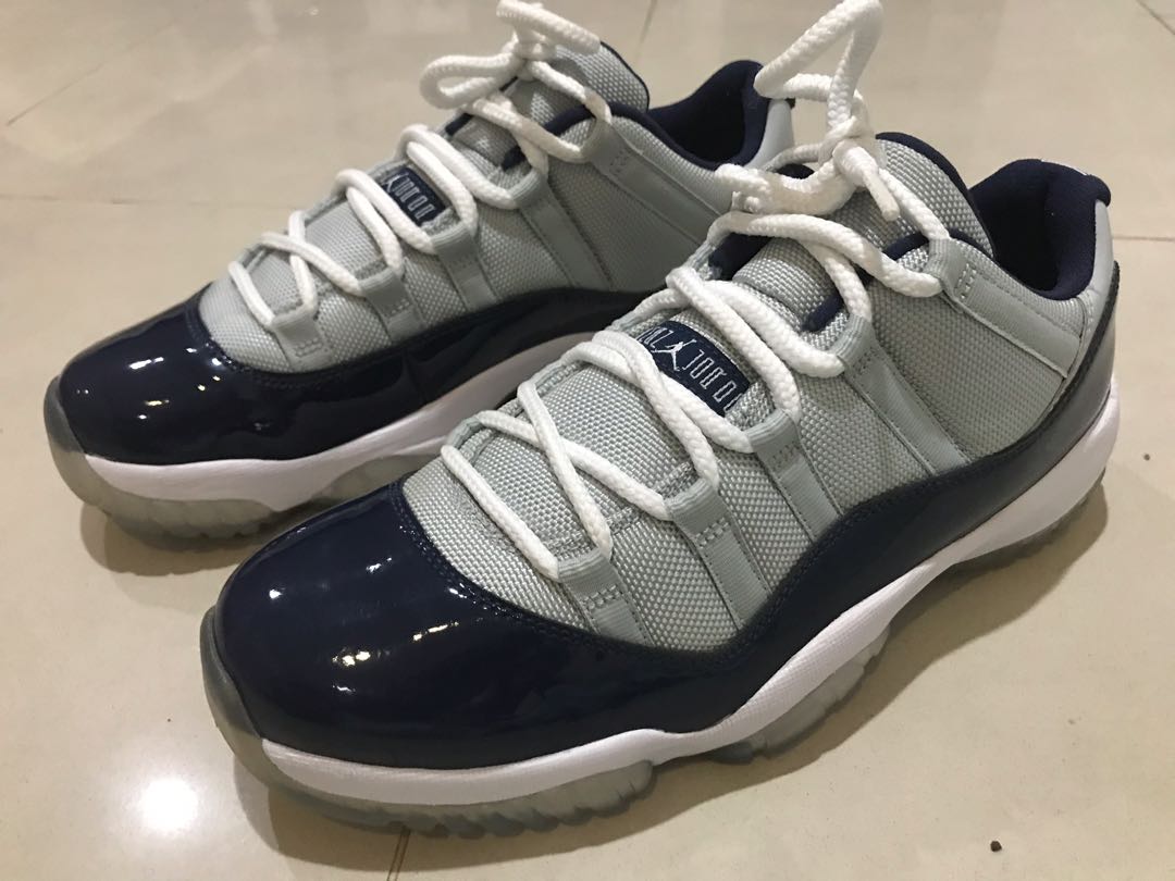 Jordan 11 low Georgetown Men s Fashion Footwear Sneakers on