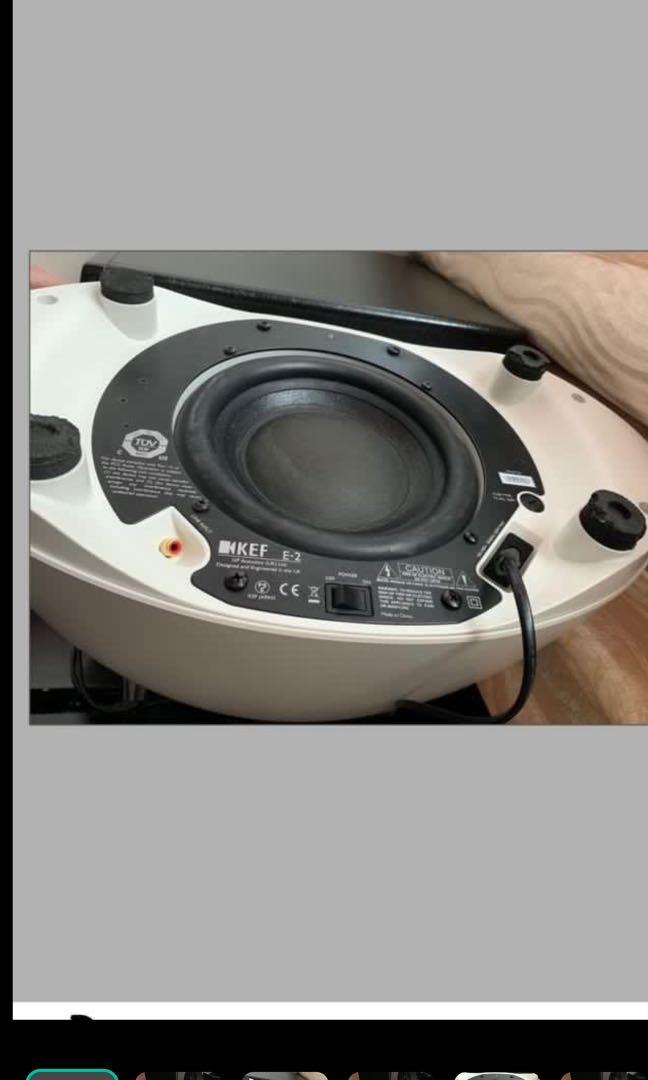 KEF E2 Subwoofer, Audio, Soundbars, Speakers & Amplifiers on Carousell