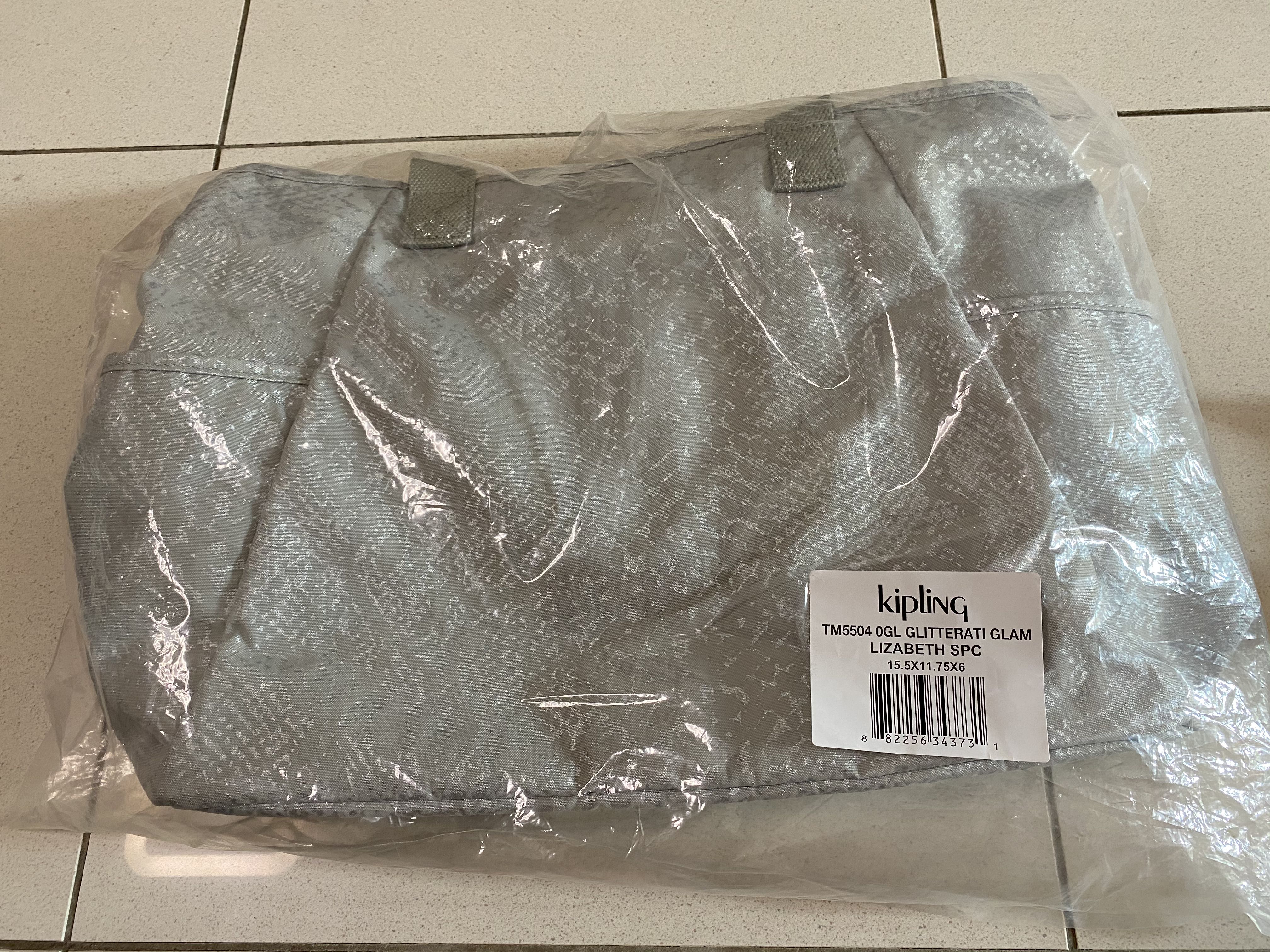 Kipling Lizabeth Tote Bag with Laptop pocket Authentic