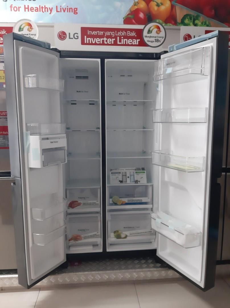 Kulkas Lg 2 Pintu Side By Side Cicilan Tanpa Kartu Kredit Gratis 1 Kali Angsuran Elektronik Lainnya Di Carousell