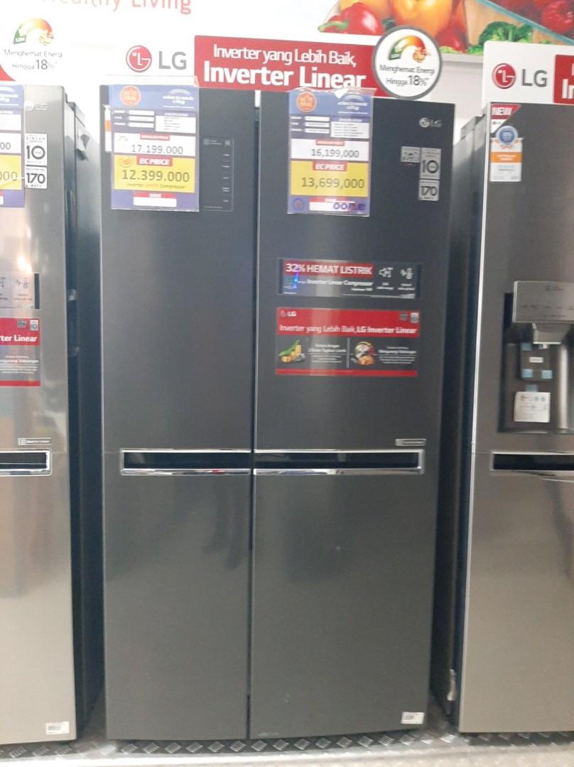Kulkas Lg 2 Pintu Side By Side Cicilan Tanpa Kartu Kredit Gratis 1 Kali Angsuran Elektronik Lainnya Di Carousell