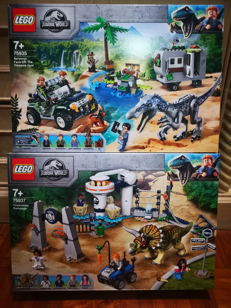 lego triceratops rampage