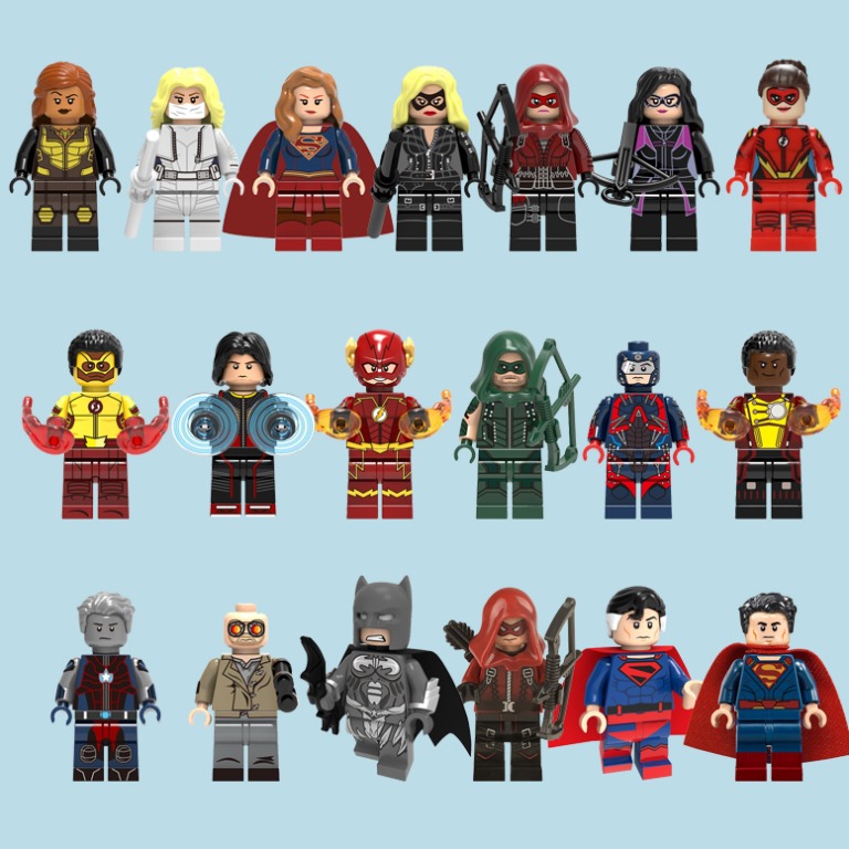 supergirl lego set