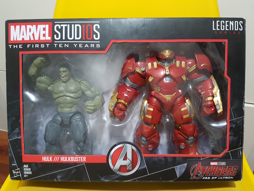 Marvel legends first ten years hulk and hulkbuster hotsell