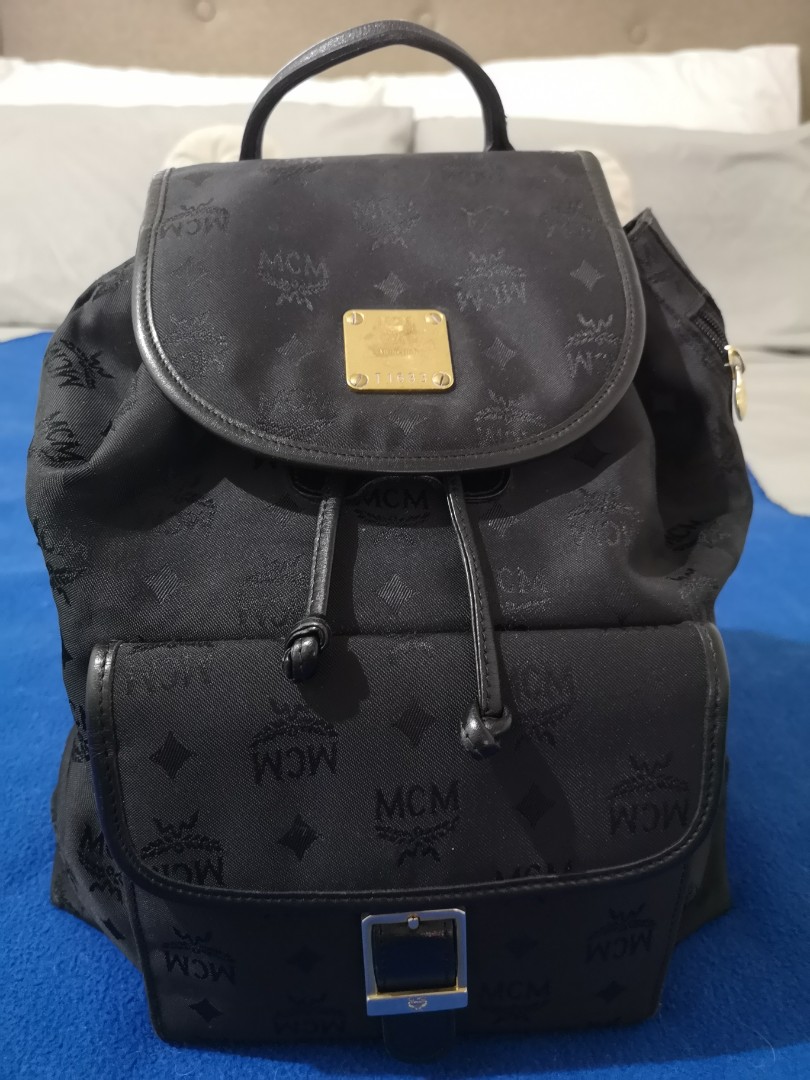 mcm chevron visetos backpack