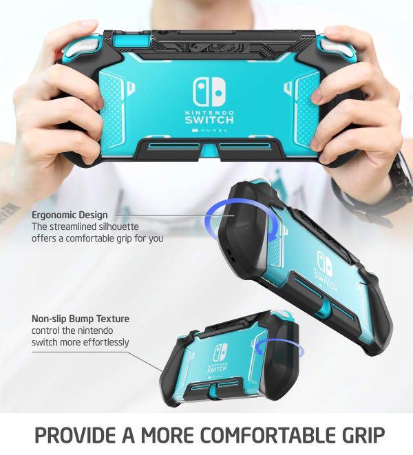 Mumba [Blade Series] TPU Protective Grip Case for Nintendo Switch Lite