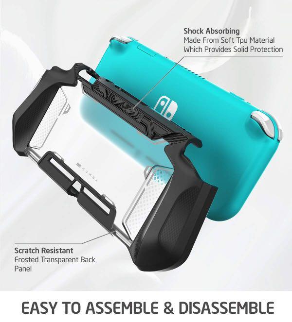 Mumba [Blade Series] TPU Protective Grip Case for Nintendo Switch Lite