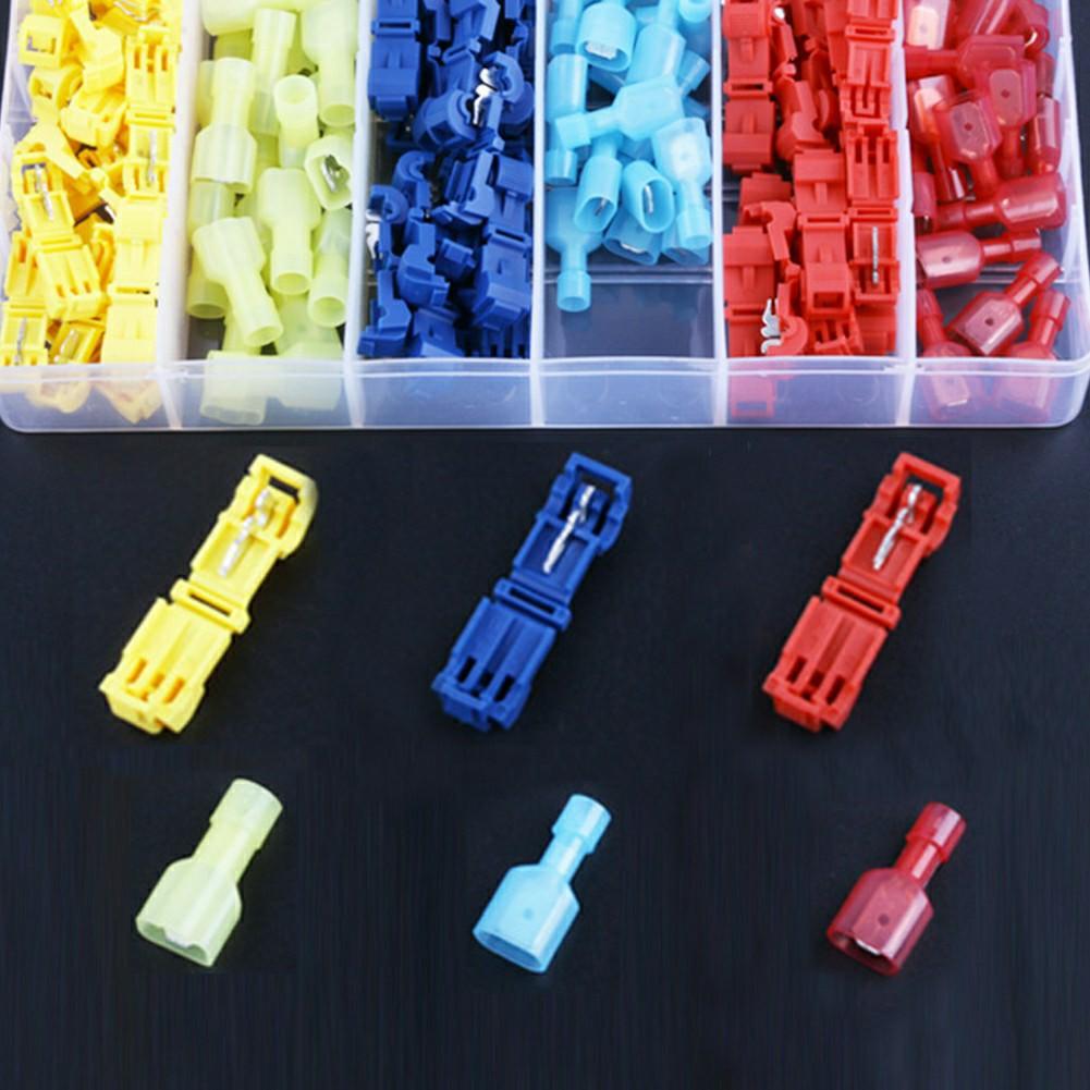 (NEW) T shaped wire connector ; no need to cut cable, Auto Accessories