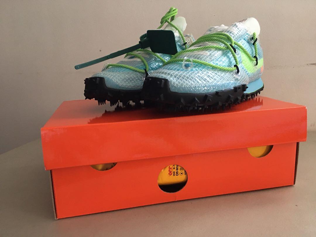 off white waffle racer box