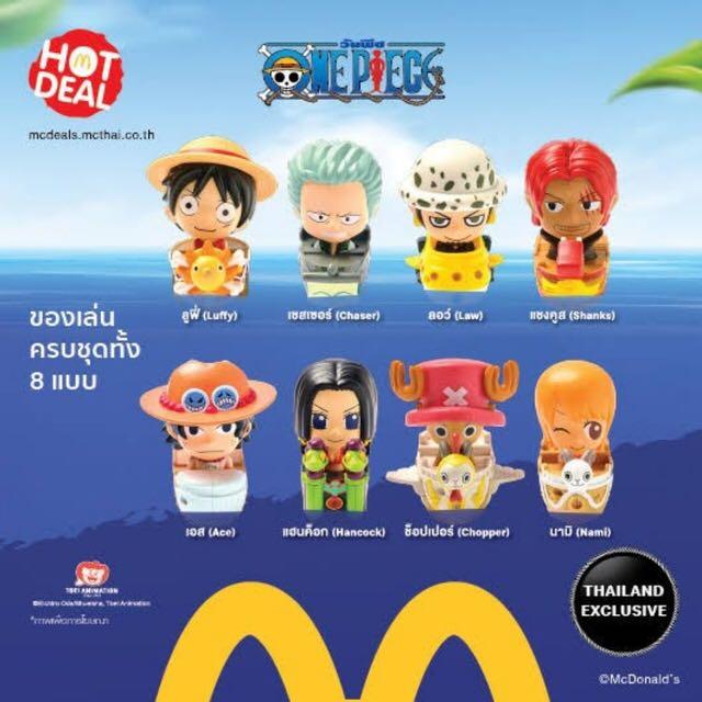 One Piece Mcdonald Thailand Limited Edition 19 Hobbies Toys Toys Games On Carousell