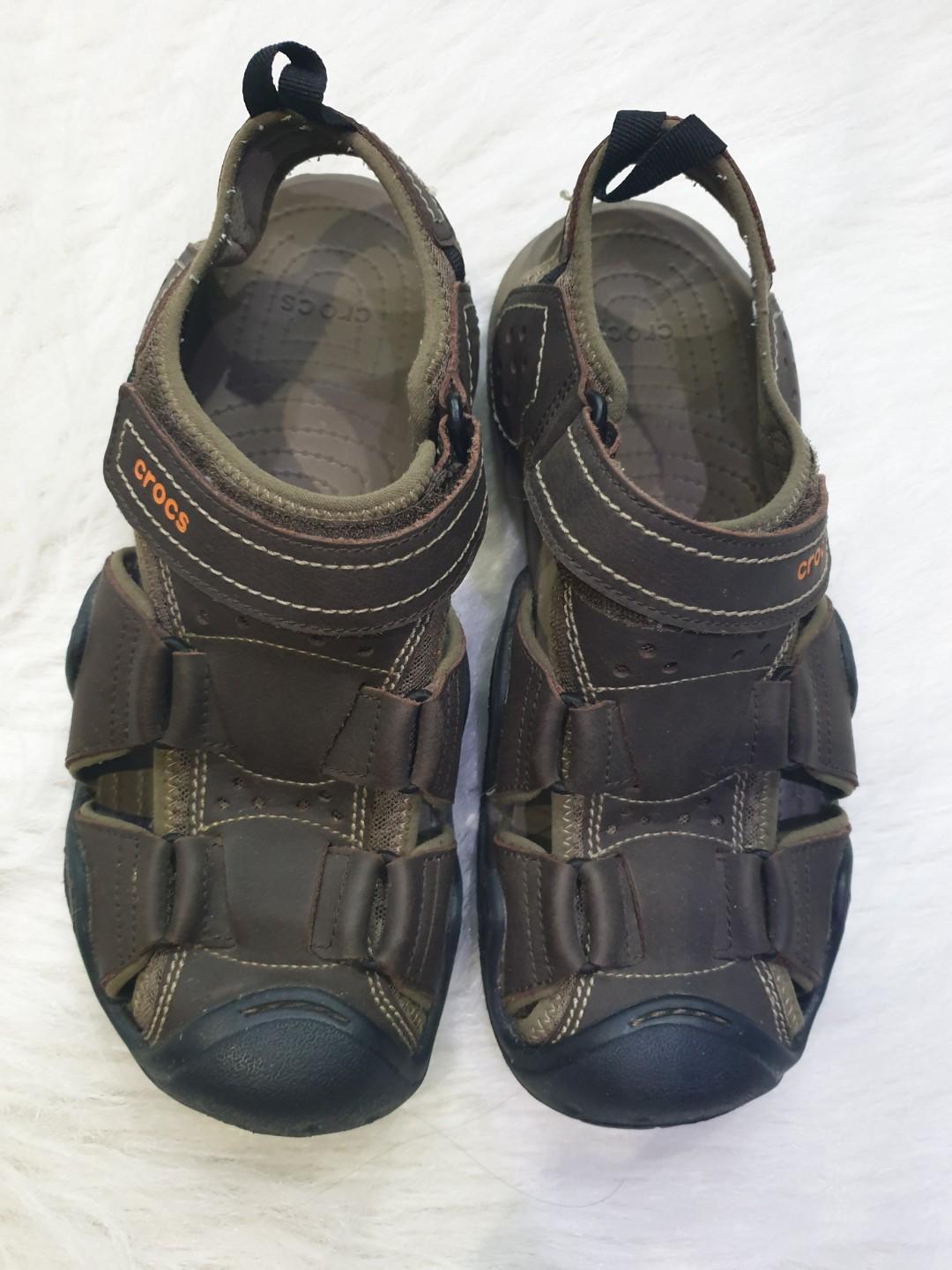 Original Pre-Loved Crocs Men Sandals Size US M10 (Category: Slippers & Slides) located in Makati City. Submitted by bigbody (Listing ID 273189976, Image 2). Description: 100% Original and in very good condition. Used 1-2x..