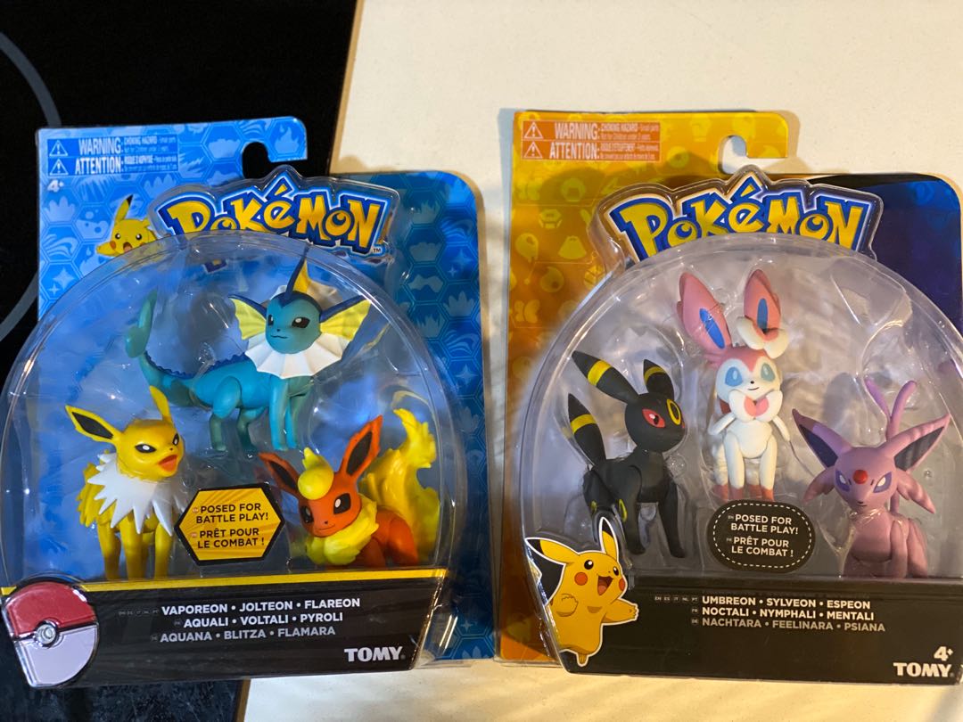 Pokemon figures sales eevee evolutions