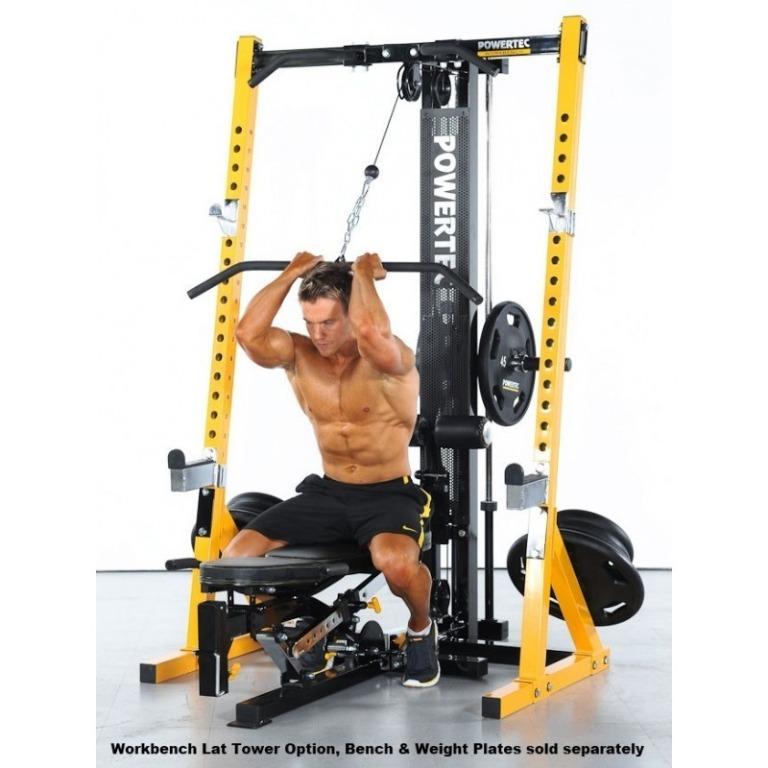 POWERTEC HALF RACK (Self Assembly), Sports Equipment, Exercise ...