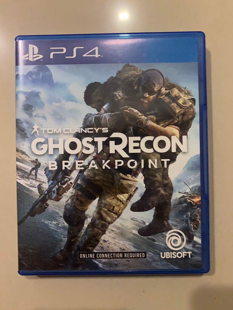 Ps4 Tom Clancy Ghost Recon Breakpoint Toys Games Video Gaming Video Games On Carousell
