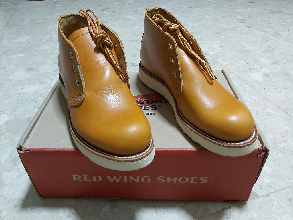 Red wing irish setter chukka boots