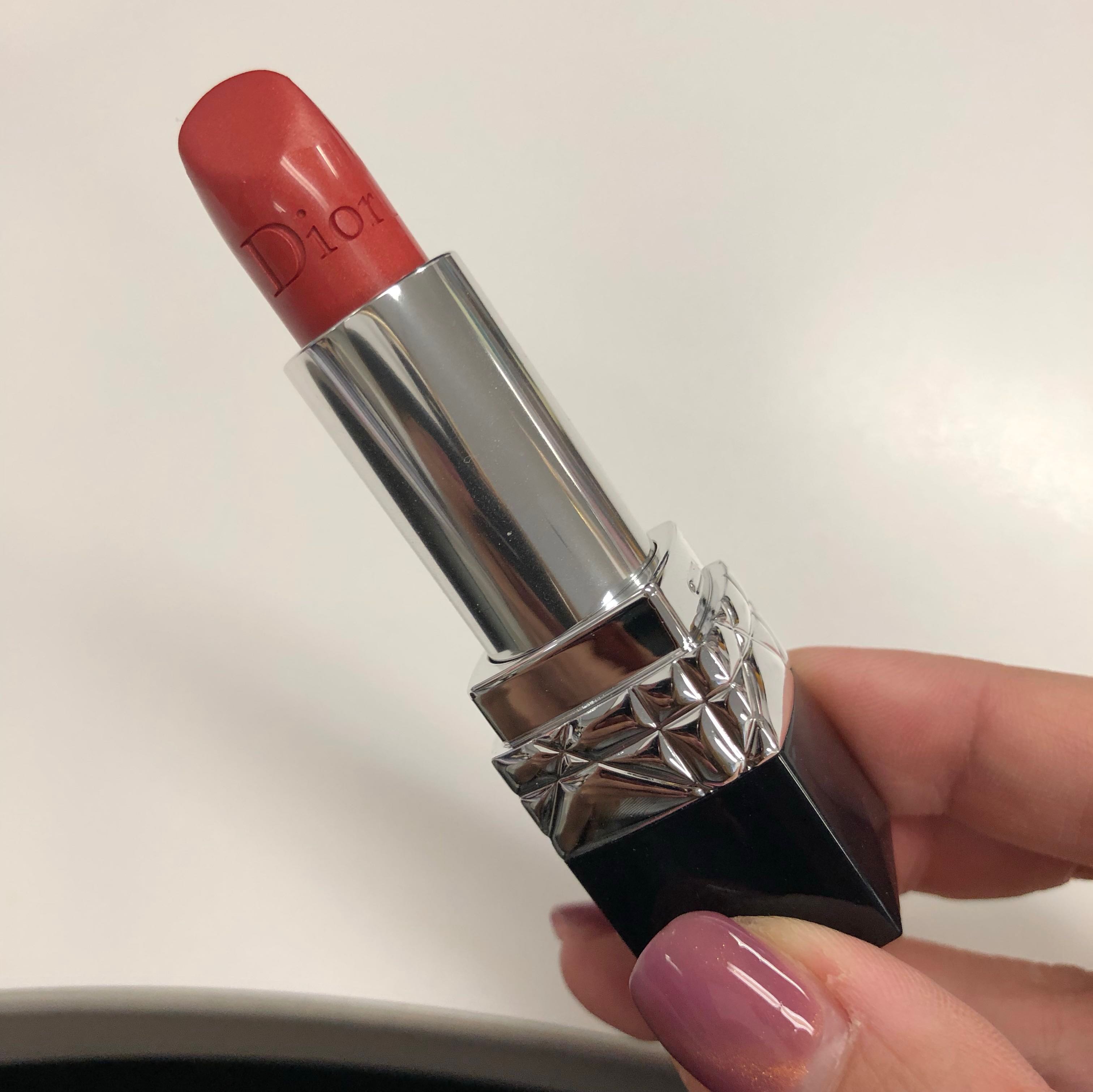 Rouge dior sales 555 dolce vita