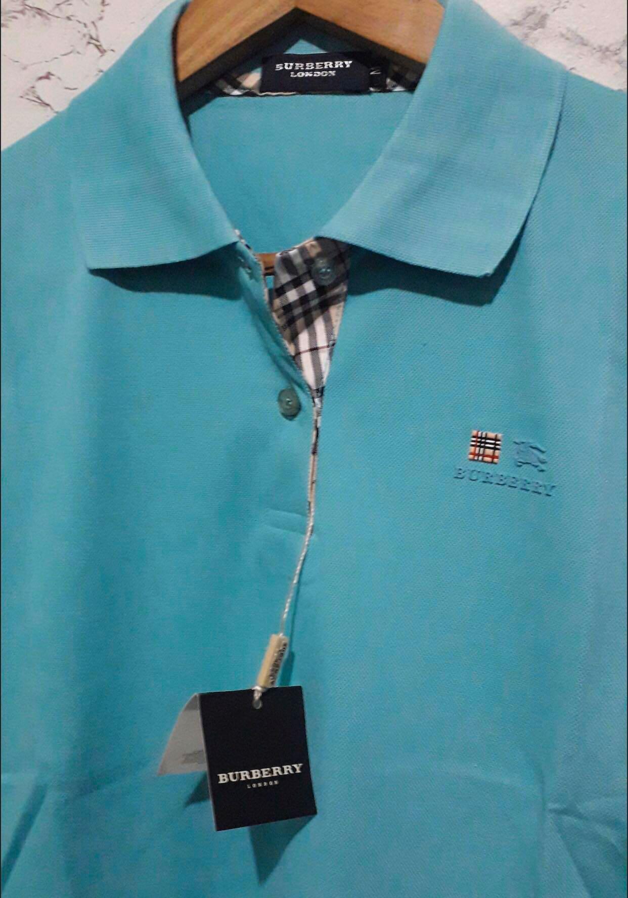 burberry polo shirt womens for sale