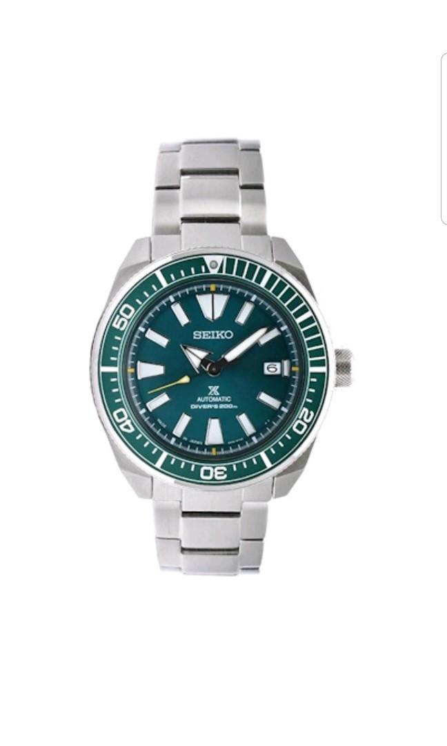 SBDY043 Seiko Prospex Samurai JDM Automatic Green Dial Analog Male Divers  Watch, Men's Fashion, Watches & Accessories, Watches on Carousell