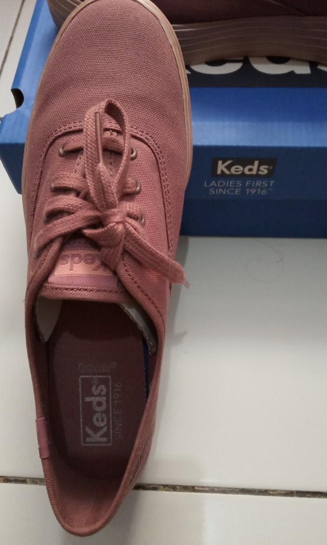 Keds triple shop shimmer mauve