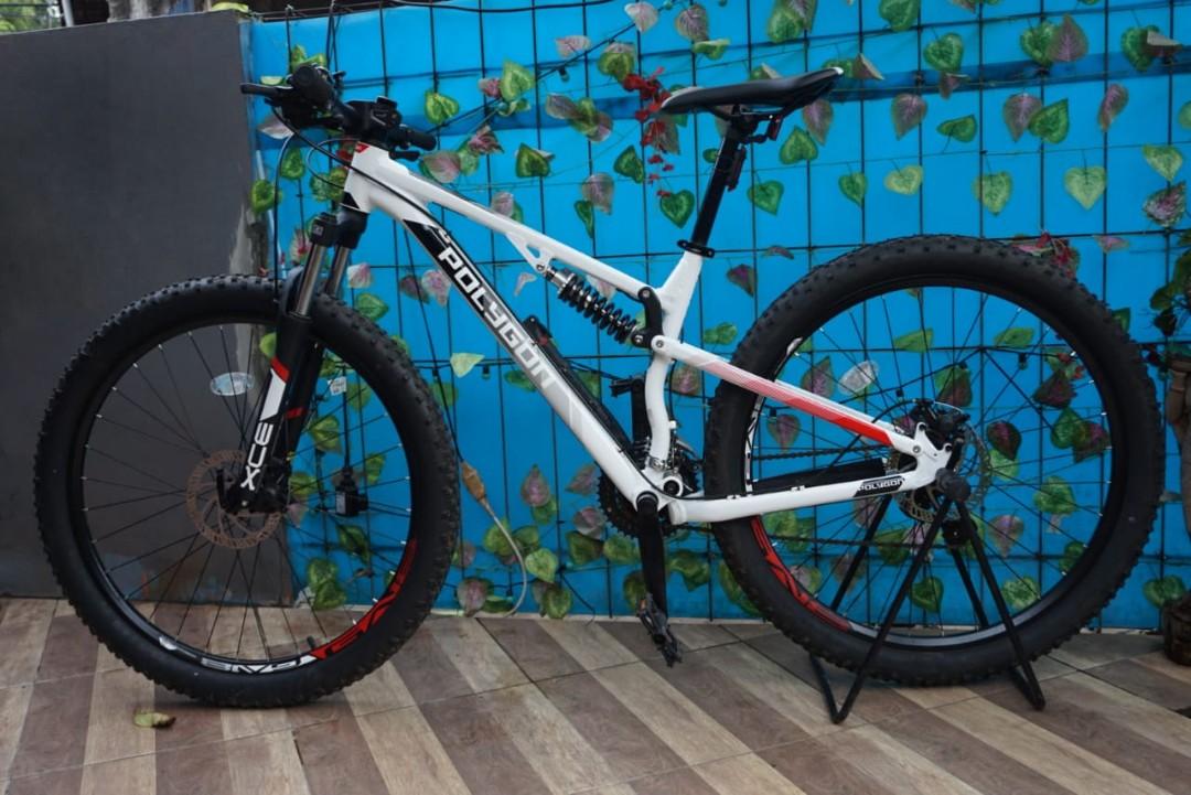 Sepeda MTB Polygon Rayz 1 full suspension Olah Raga Sepeda di