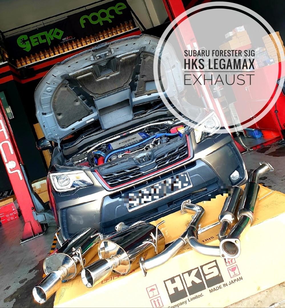 Subaru Forester SJG (FXT) HKS LegaMax Full Catback Exhaust System