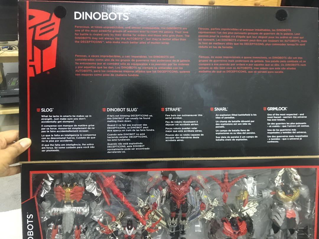 Transformers Dinobots Platinum Edition [MISB], Hobbies & Toys