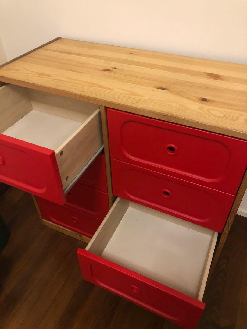 Used IKEA drawers, Furniture & Home Living, Furniture, Shelves