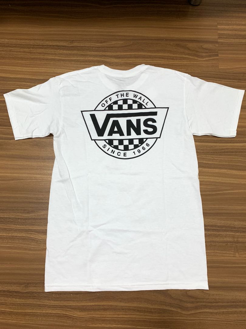 vans t shirt white