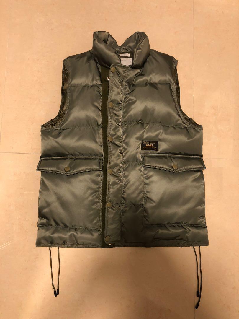 Wtaps 11aw M69 vest olive size S, 男裝, 外套及戶外衣服- Carousell