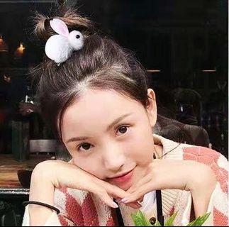Bunny /rabbit hairclips