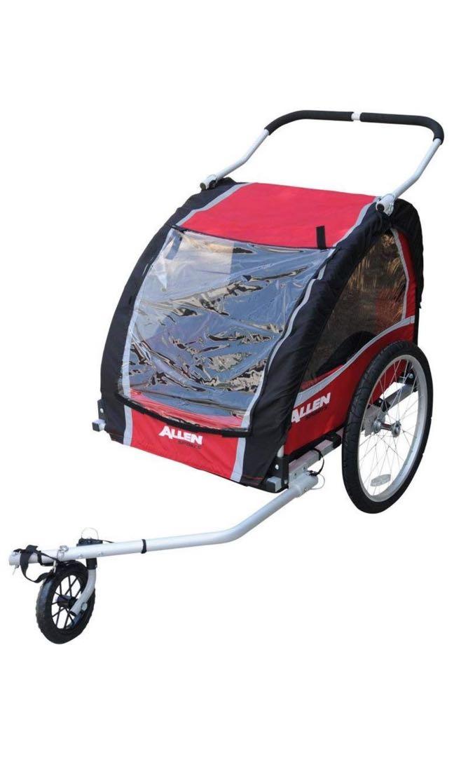 Allen Sports Premium Aluminum Child Bicycle Trailer and Stroller