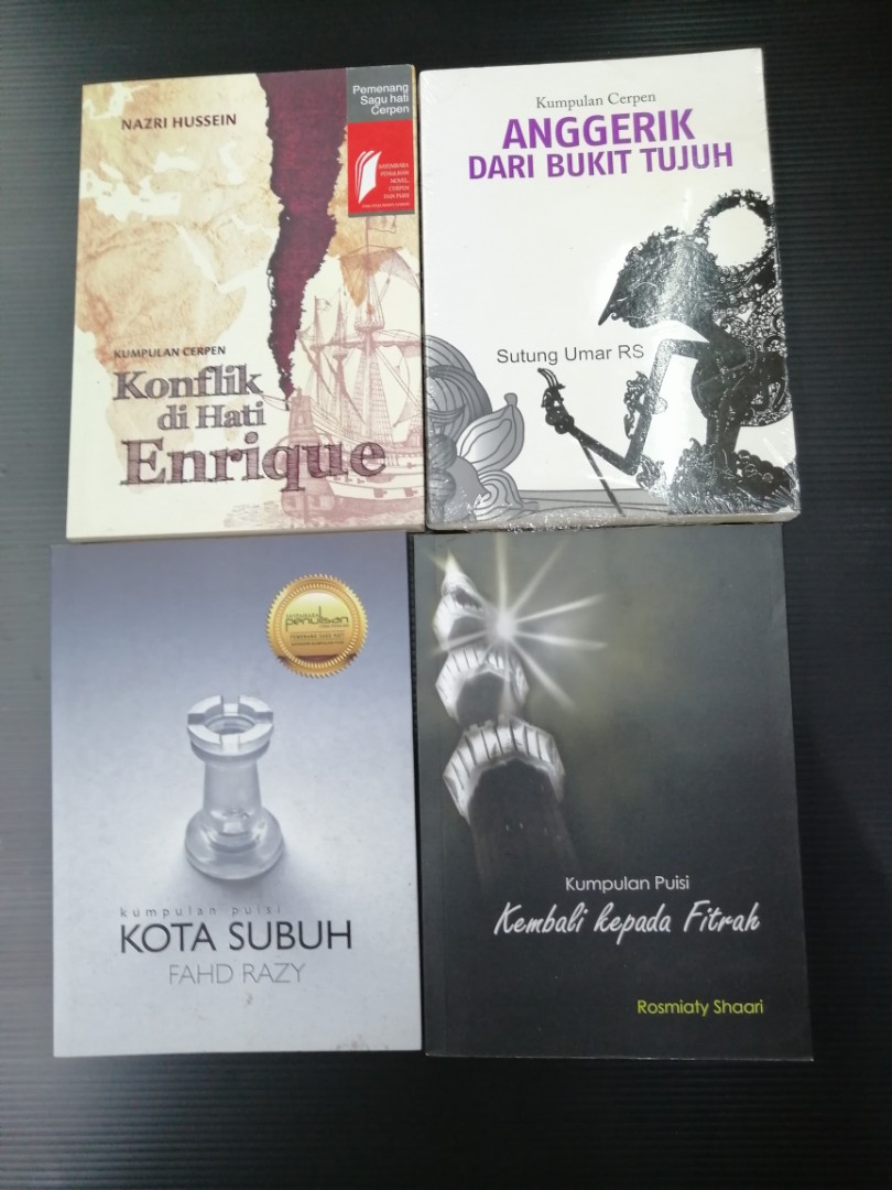 Anggerik Dari Bukit Tujuh Konflik Di Hati Enrique Kota Subuh Kembali Kepada Fitrah Books Stationery Books On Carousell