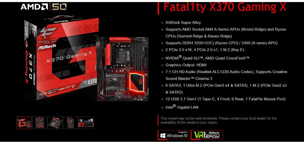 Fatal1ty x370 cheap gaming x