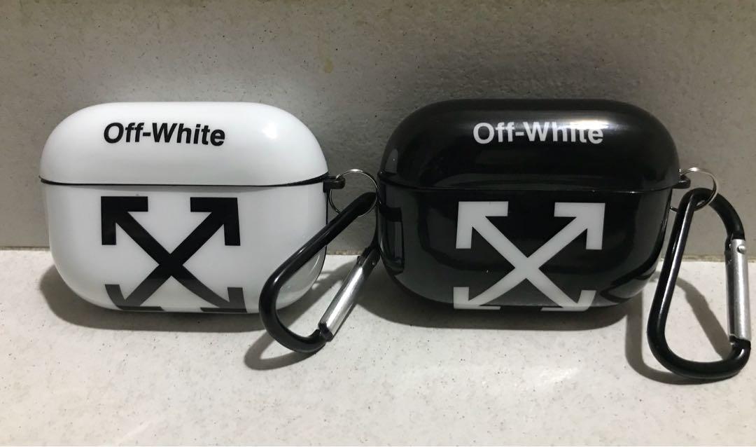 BRAND NEW INSTOCK AIRPODS PRO CASE - OFF WHITE, Mobile Phones & Gadgets