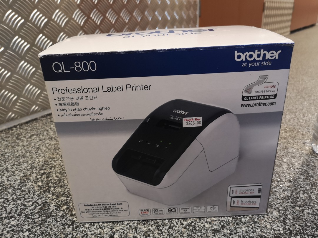 Brother QL-800 Professional Label Printer, Computers & Tech ...