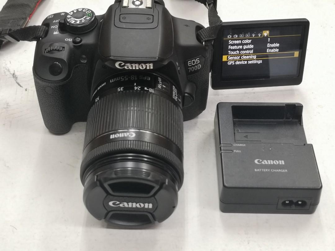 Canon 700d With 18 55mm Is Lens Flip Lcd Vlogging Wifi Dslr On