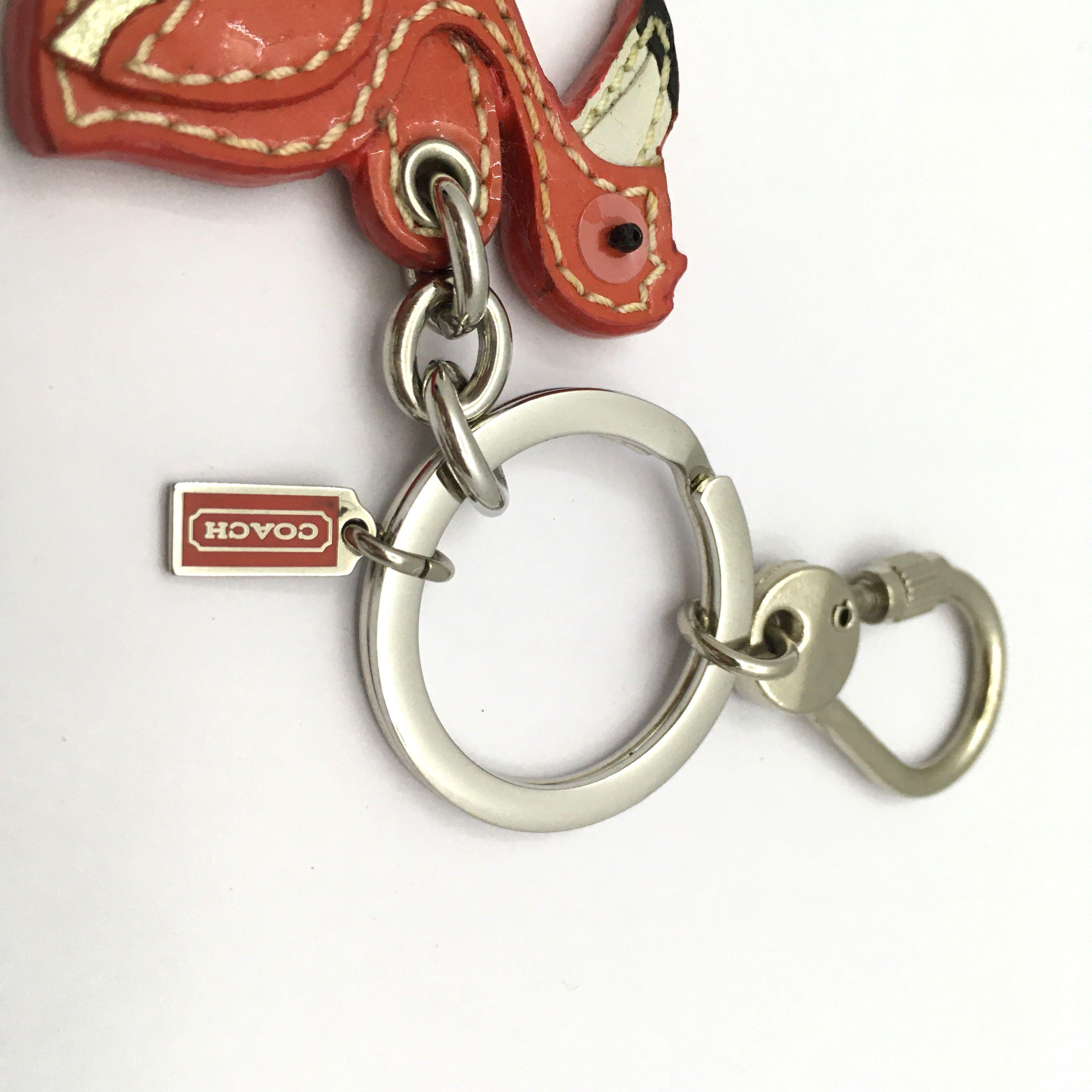 Discounted Coach Flamingo Keychain 207000602