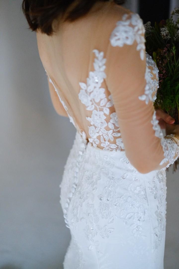 Custom Made Wedding Gown, Women's Fashion, Dresses & Sets, Evening