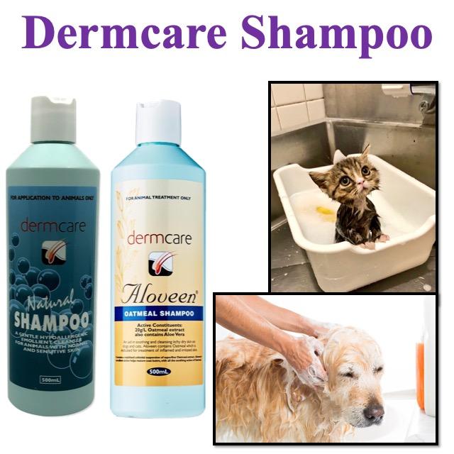 Dermcare Derm Care Vet Pet Shampoo Natural Aloveen Oatmeal ...
