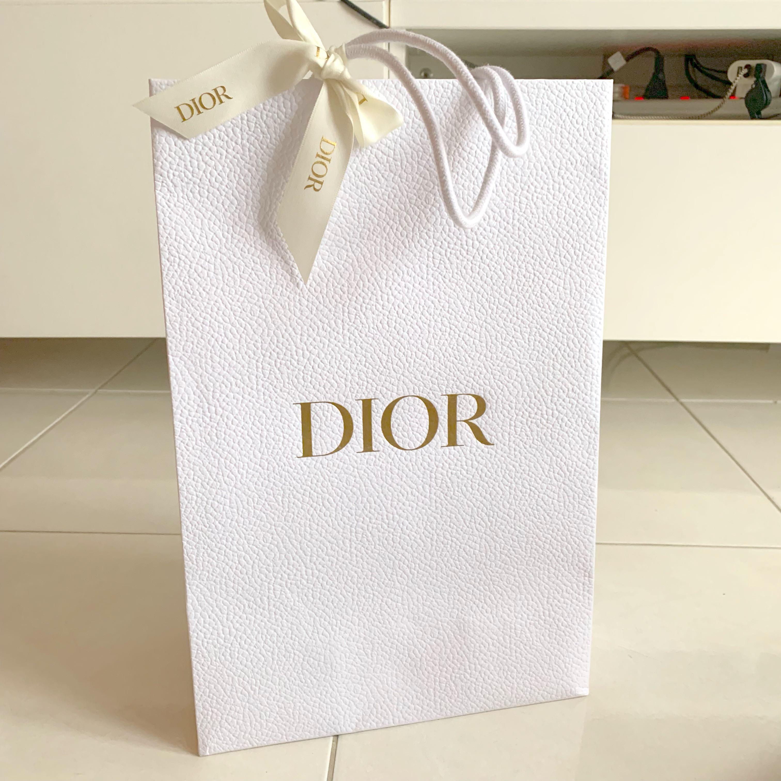 Original Dior PaperBag  Paper Bag  S Size Ready Stock  Shopee Malaysia