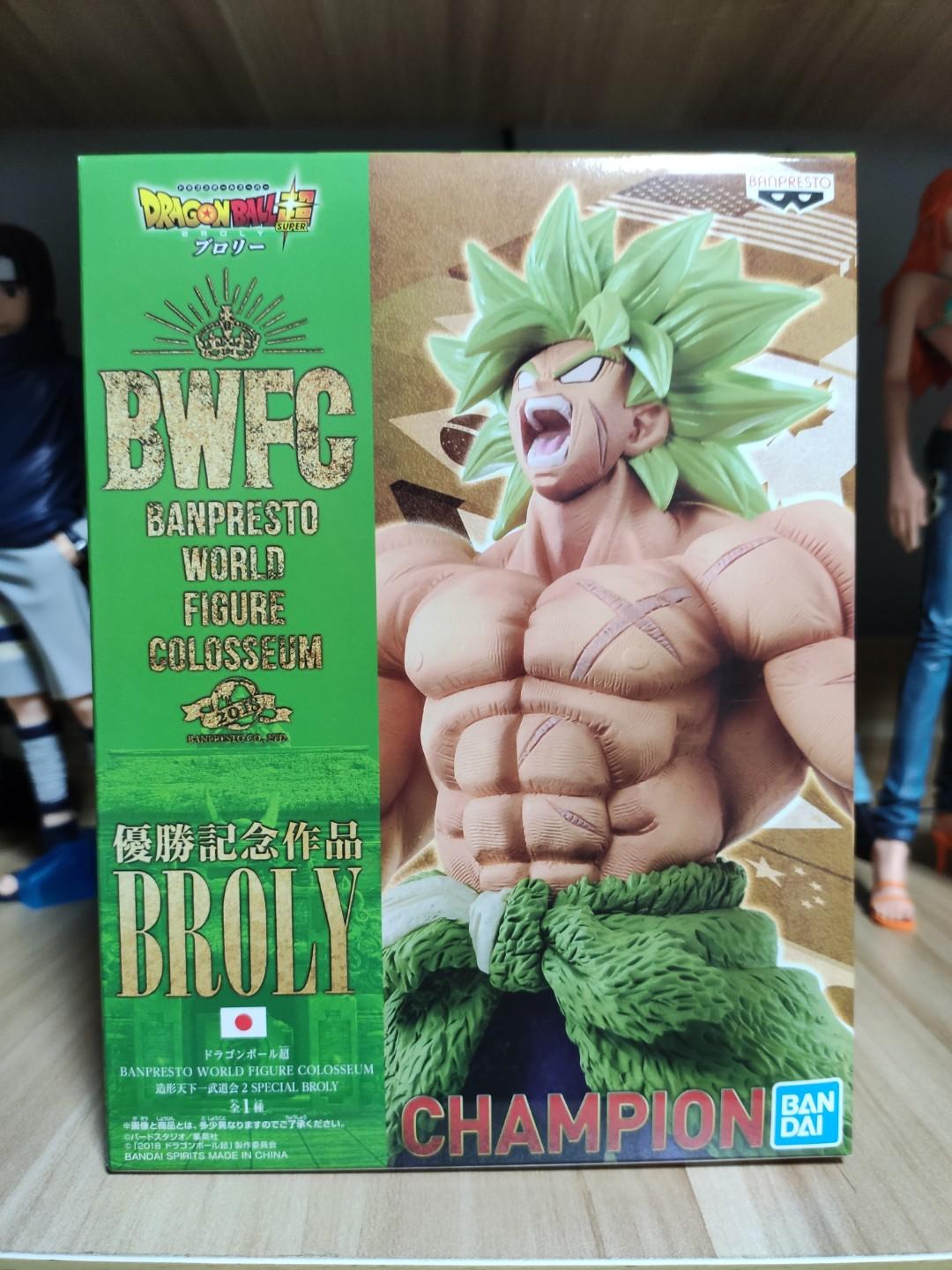 Dragon Ball Super Broly Bwfc Figure Toys Games Bricks