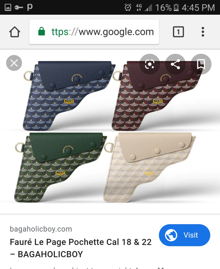 faure le page pochette cal. 22, Luxury, Accessories on Carousell