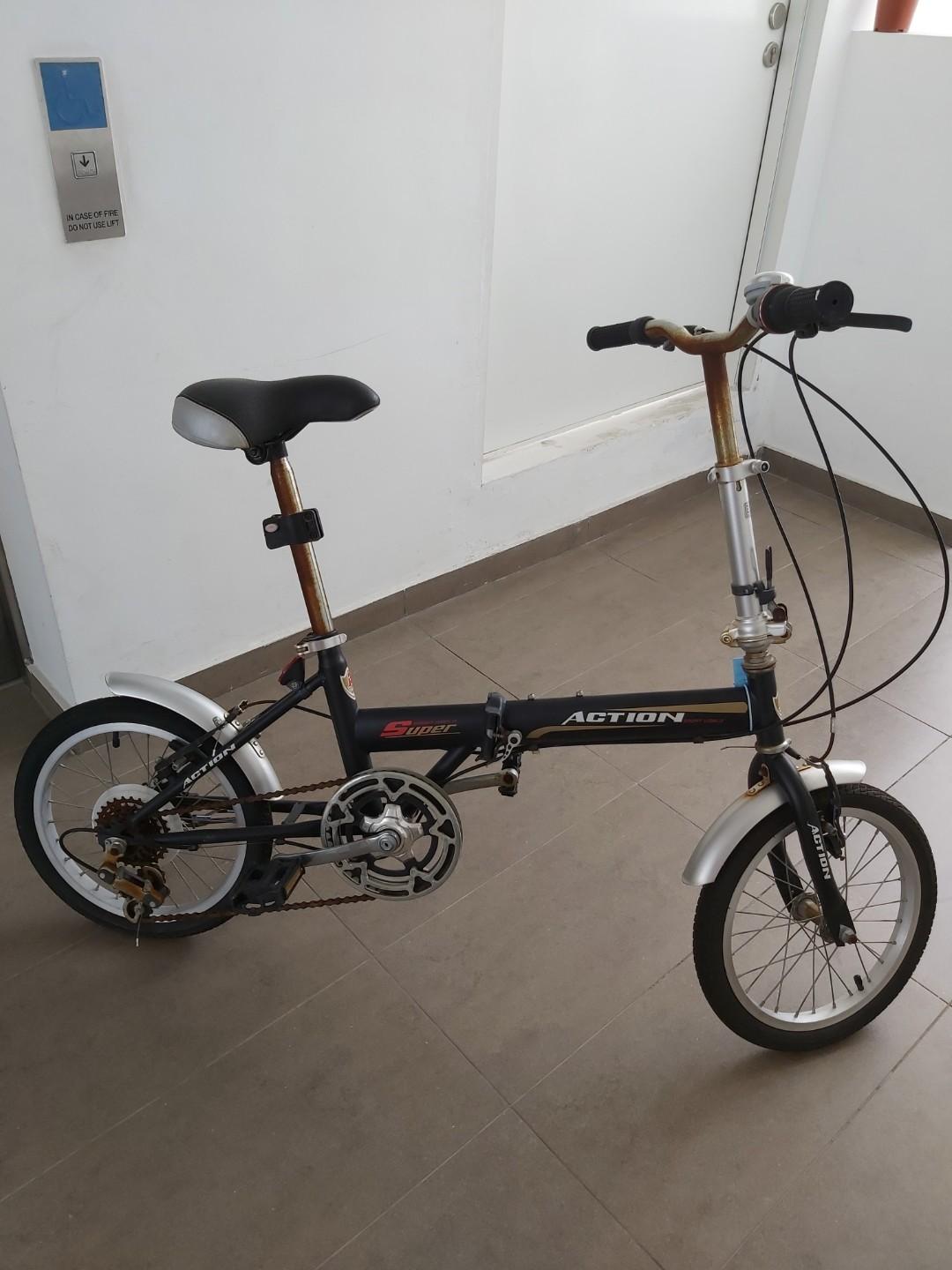 Folding bike discount carousell