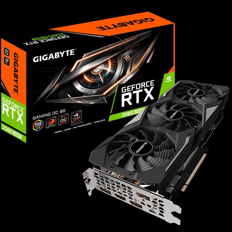 Gigabyte 2080 discount super oc