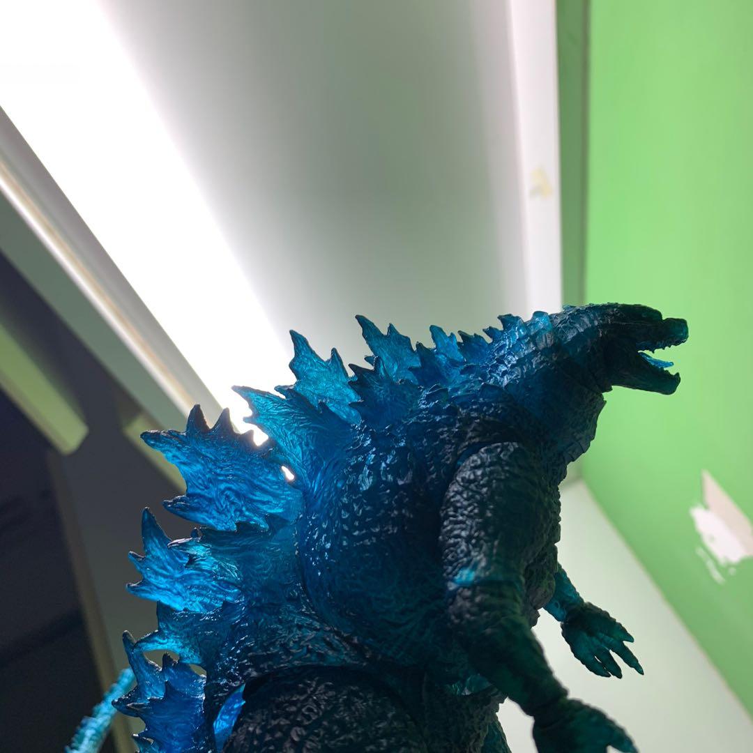 Godzilla SHM 2019 poster Color vert, Hobbies & Toys, Toys & Games 