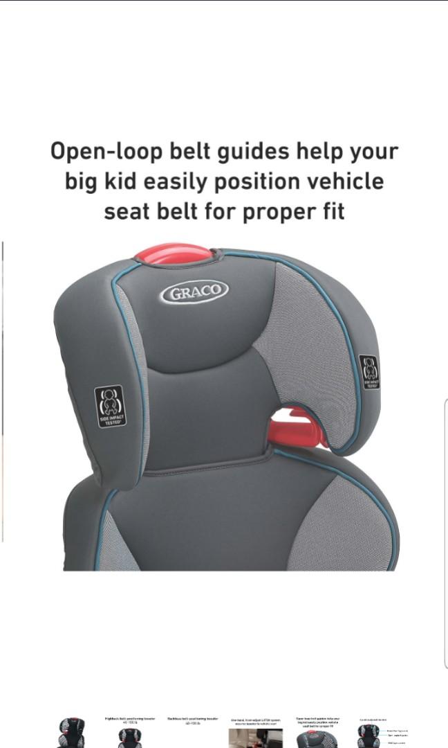 Cutler Graco Turbobooster Lx High Back Booster Seat With Latch System Baby Car Seats