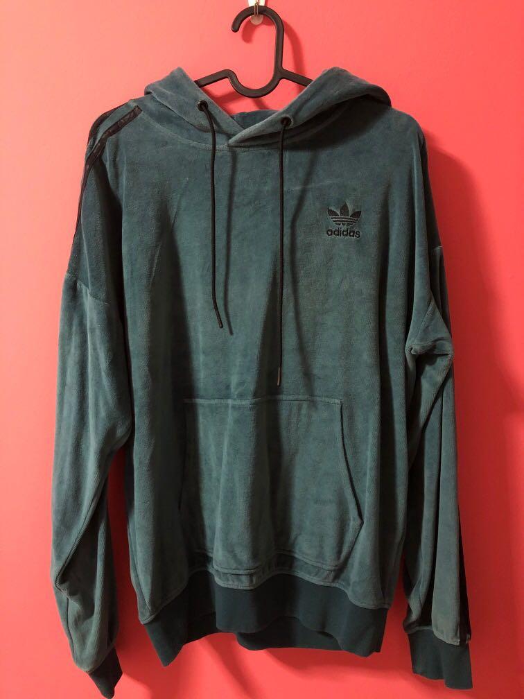 green adidas hoodie womens